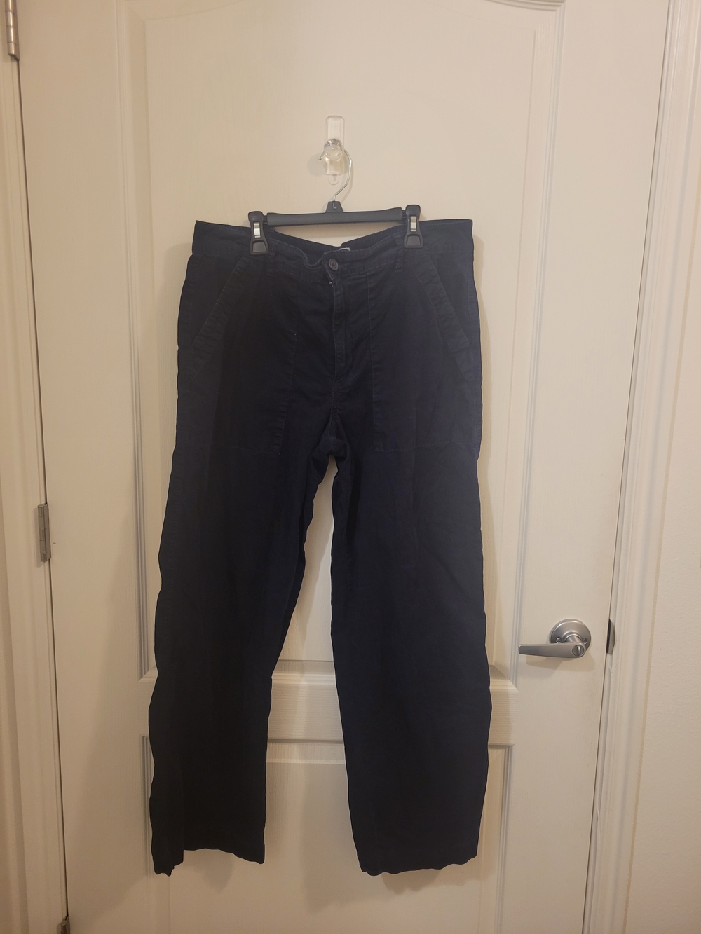 Weatherproof Women's Navy Straight-Leg Chinos